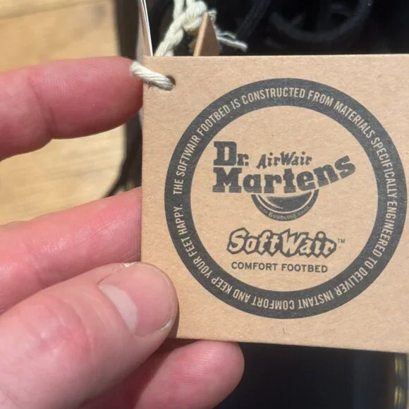 Dr. Martens 1460 slip resistant boots - men's size 9 - New with tags/never worn - Picture 7 of 8